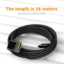 HW-TC07 1.8m Type-C to DP Cable 4K 60Hz USB-C to 1080P Display Port Cable