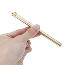 Practical Handmade Retro Frosted Copper Brass Pen Keychain For Outdoor Camping