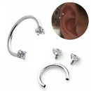 Piercing Septo Nose Lip Ear Septum Cartilage   Hoop Ring Jewelry new AU
