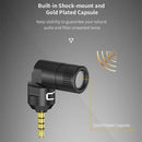 Comica CVM-VS07 Mini Flexible Plug-In Omnidirectional Microphone for Gopro/