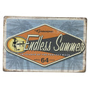 Metal Tin Sign Poster Plaque Wall Home Decorative Plate Decor-ENDLESS SUMMER