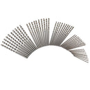 150 Pieces Titanium  Drill Bits for Wood Steel