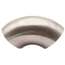 3 "(76.2mm) Stainless Steel Exhaust Chuck Bend, 90 Degree, 0.84D 304