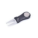 Folded Golf Repair Pitch Divot Repair Switchblade Tools Golf Ball Marker Kit 3C