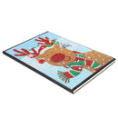 DIY Christmas Elk Special Shaped Diamond Painting 60 Pages A5 Diary Book