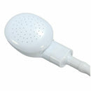 White Hair Shower Water Spray Head Hose Tube Bathroom Shampoo Bath Mixer Ta