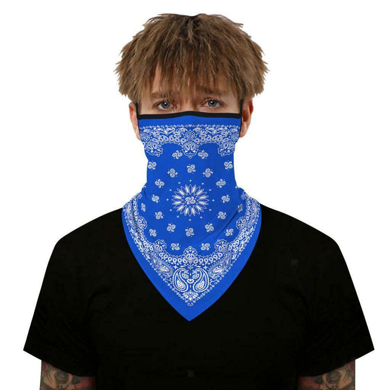 4 Pieces Unisex Sport Bandana Face Balaclava Bandana Scarf Motorcycle