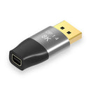 Bidirectional Mini DP Female to DP Male Adapter 8K Converter for HDTV PC A