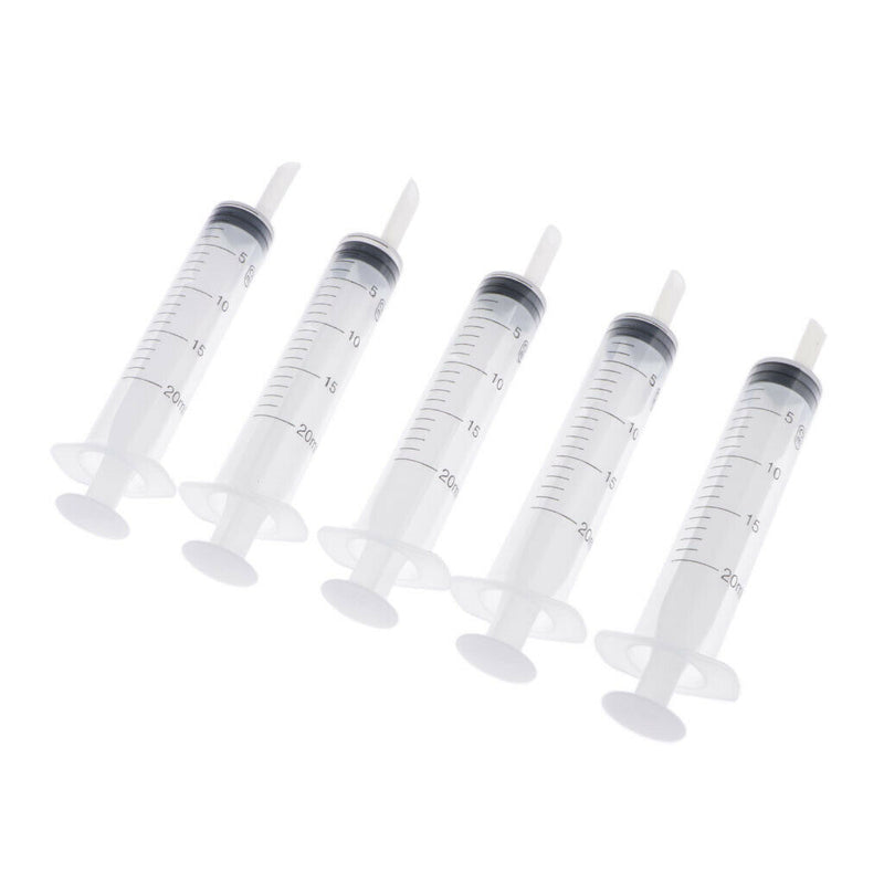 30x Parrot Feeding  Feeder Water Milk Feeder For Baby Birds 5ml 10ml 20ml