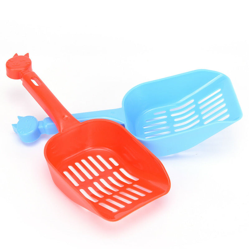 Plastic Cat Kitty Litter Shovel Poop Scoop Cat Owners Supplies Random Colors â„–[
