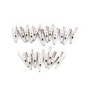 20X Stainless Steel Alligator Crocodile Test Clips Cable Lead Screw Probe_Fix Gw