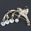 fashion women New Jewelry Small fresh plant brooch collar clothes accessorieZ2Z6