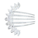 Charm Fashion Lady Girl Flower Pattern Alloy Rhinestone Barrette Hair Clip