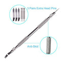 1X(376Pcs Watch Link Remover Kit - Watch Band Spring Bar Tool Set With Watc