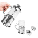 Stainless Steel Glass French Press Coffee Cup Tea Maker Cafetiere Filter Ki