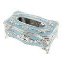 Tissue Box Luxurious Box European Rectangle Napkin Paper Holder Ring Tissue