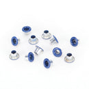 100pcs 3mm Scrapbook Eyelet Random Mixed Color Metal eyelets For DIY clothes lj