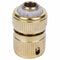 6 Pcs Brass Garden Lawn Water Hose Pipe Fitting 1/2 inch Quick Connector Y4D8