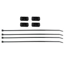 4Pcs Bike Brake Shifter Cable Base Clip Tube Pipe Lines Zipper Ties Tie