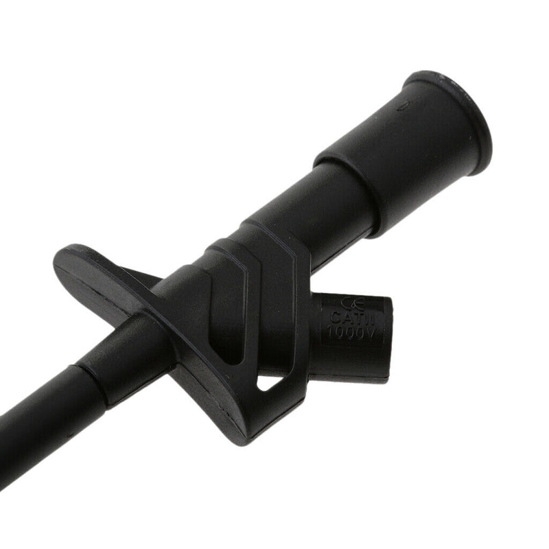 2 Pieces Banana Socket Connection Cable Heavy Insulation Piercing Probe Test