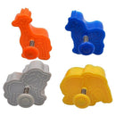 animal form Cake Cookie Cutter (random color, set of 4) D7Z1