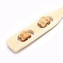 1pc Bamboo Massager Back Scratcher Wooden Body Roller Stick Back Scratcher 3c
