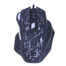 Wired USB Port 7 Keys 5500DPI Optical Home Gaming Mouse with Backlight