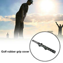Golf Rubber Grip Cover Black Golf Grip Cover Exercise Bar Grip