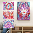 5D DIY Special Shaped Diamond Painting Beauty Embroidery Mosaic Kit (D1088)