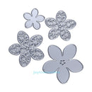 4pcs Metal Flower Cutting Dies Stencils for DIY Scrapbooking Album Cards Decor
