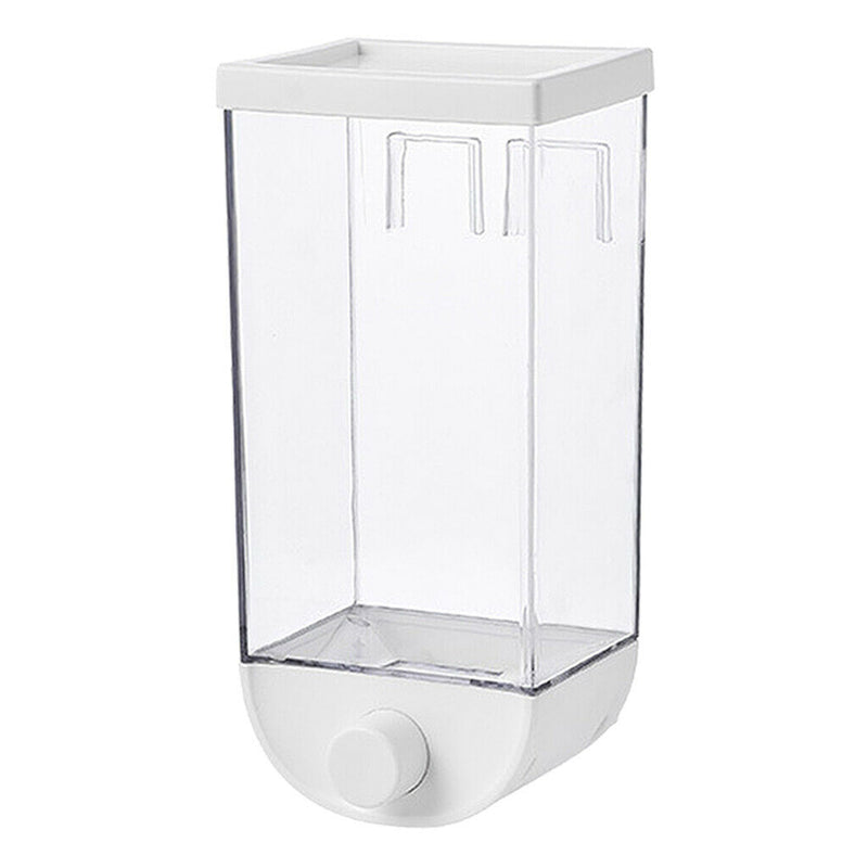 3pcs Wall Mounted Dry Nuts Grain Food Dispenser Food-grade Storage Jar 1500ml