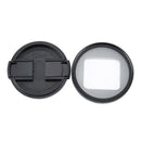 1 set of 52MM UV filter for GOPRO HERO5 + lens cover + adapter ring, Black D9N8
