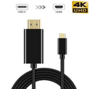 Type C USB-C to HDMI Cable 6FT USB 3.1 (Thunderbolt 3 Compatible) For Table N7Q1