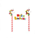 Unicorn Cake Topper Baby Shower Birthday Party Decor Christmas Party Cake DecoJR