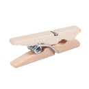 Mini Wooden Clothes Photo Paper Peg Clothespin Craft Clips 25mm 40pcs