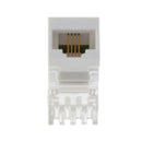 10 pack Cat3 RJ11 RJ12 Keystone Jack Telephone/Phone Line Tool Less Insert 8P4C