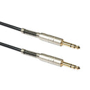 6.35Mm Male To Male Trs Stereo Audio Electric Guitars Cable With Metal Hous T1K4