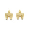 2pieces RCA AV Audio Y Splitter Plug Adapter 1 Male to 2 Female