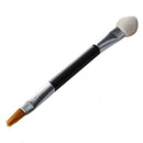 Lot of 10Pcs Double-ended Disposable Eye Shadow Applicators Lip Brush Beaut P8Z8