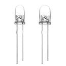 300pcs 3mm/5mm Light Emitting Diode LED Lamp Assorted Kit White Red Green BlL7T8