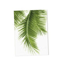 3 Pcs Painting Print Modern Palmetto Leaf Unframed On Canvas Wall Decor M