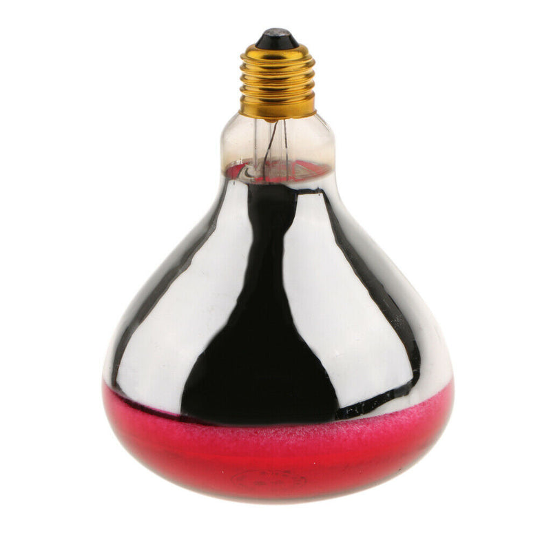 4Pcs 250W 220V E27 Basking Heat Lamp Bulb for Reptiles Goose Poultry Pig