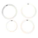8pcs Drum & Percussion Accessories - Tone Control Rings Pack - 12", 13", 14",