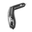 Vehicle FM Transmitter Music Player AUX Plug Radio Adapter Kit w/ USB Charging