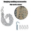 60Cm Punching Bags Kickboxing Training Sandbag Hanging Chain Ceiling Hook Boxing