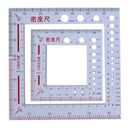 2Pcs Knitting Needle Gauge Size Metric Ruler for DIY Crochet Sewing Embroidery