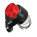 1x Red White 10-30V LED Truck Trailer Lorry Van Side Marker Indicator E4I3 W8I5