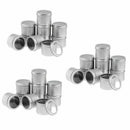 1X(15Pcs Cosmetic Container Round Can With Lid For Diy Crafts,Cosmetics,Sal