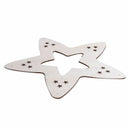 DIY home wooden star Campanula baby crib children room decoration gift mode