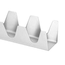 Holder Stainless Steel Pancake Rack Shell Display Stand, 13.4 Inch, Holds 6
